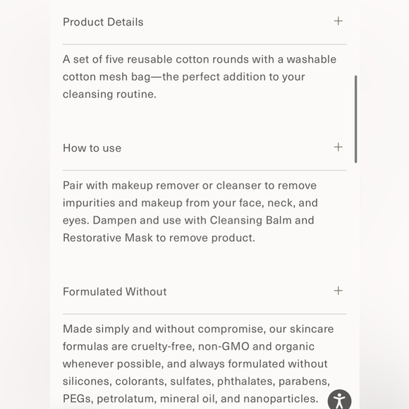 Oak Essentials Reusable Cotton Rounds - Picture 5 of 6